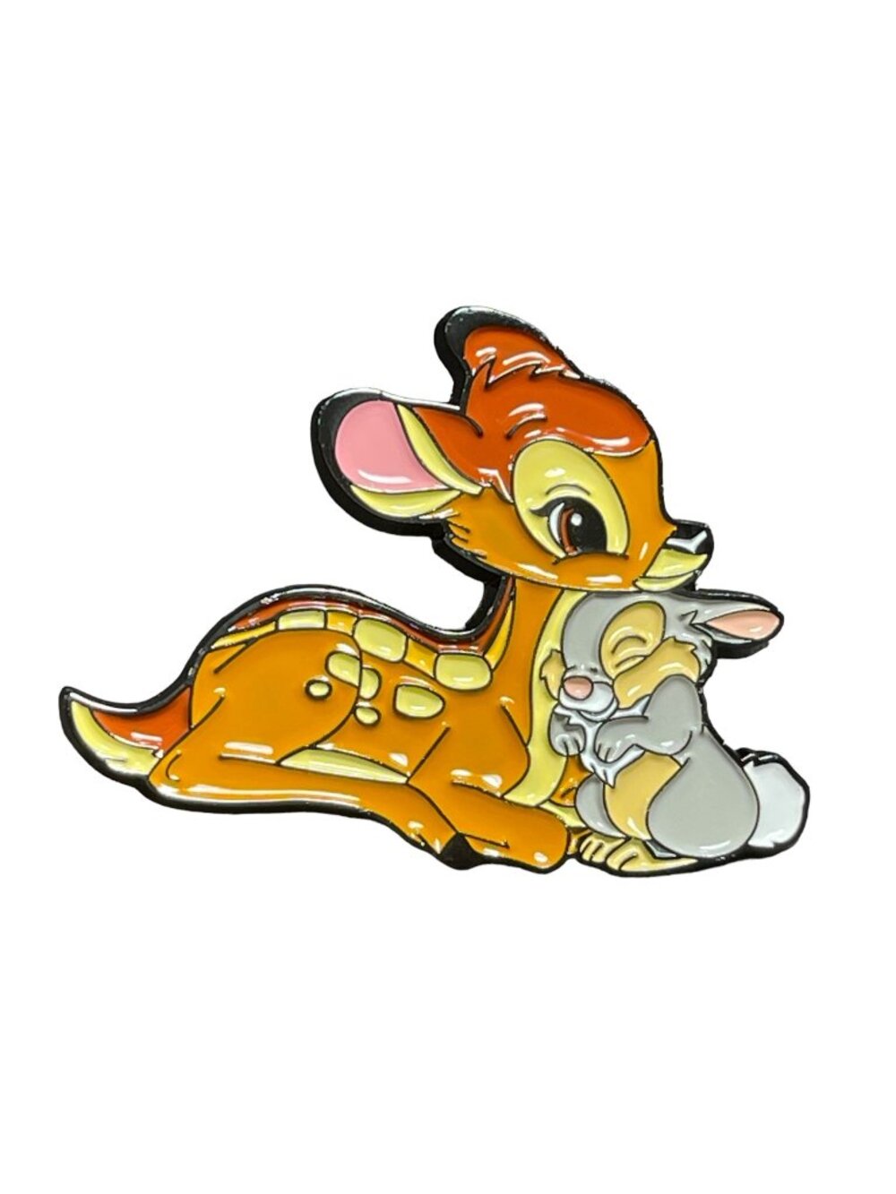 Bambi Thumper Lapel Pin Deer Rabbit Friends Badge Brooch Accessories Jewelry Pin
